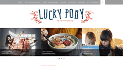 Desktop Screenshot of luckypony.co.za